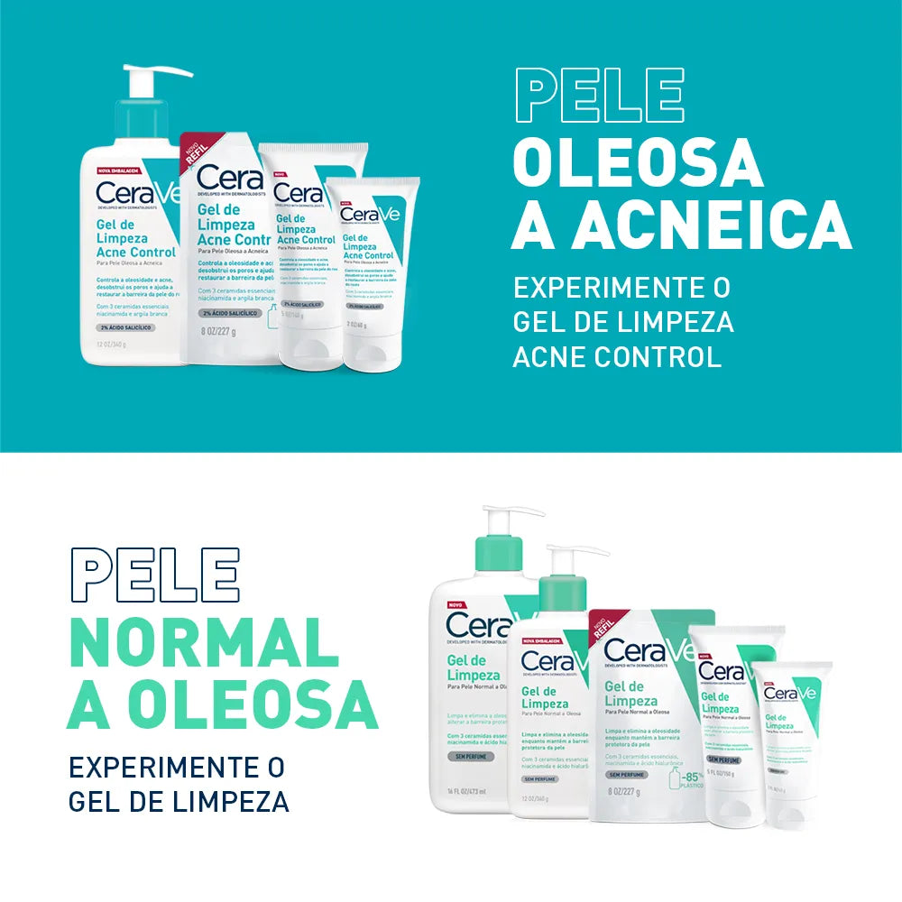 Cerave™ - Gel de Limpeza Acne Control Facial