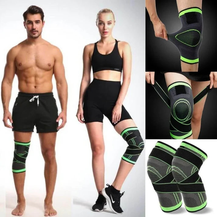 FlexShield™ - Joelheira de Suporte Ortopédica Ajustável