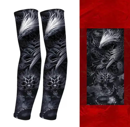 TattooWear® - Manga Elástica Tatuagem Realista