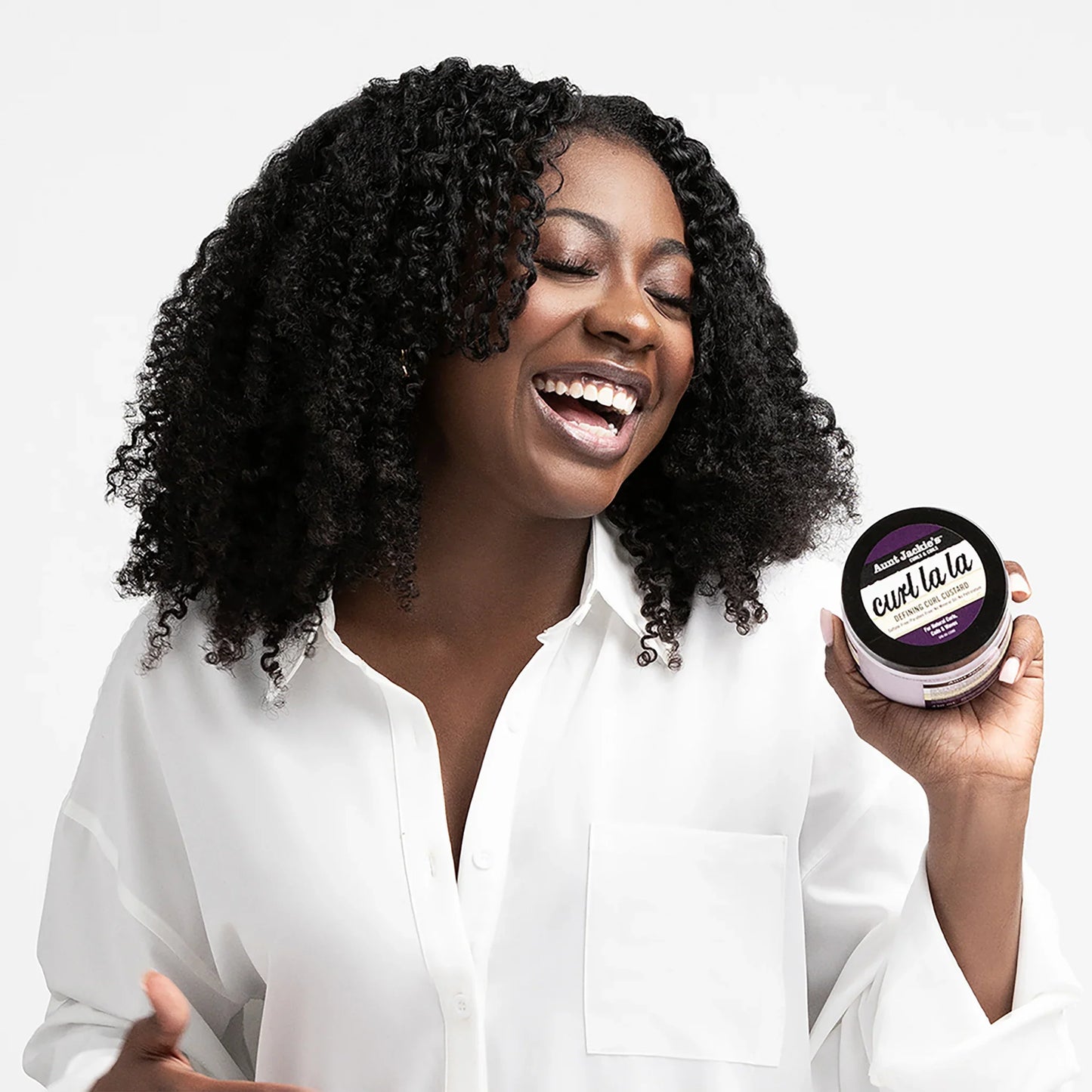 Curl La La® -  Creme Definidor Para Cachos, Waves  & Cabelos Crespos