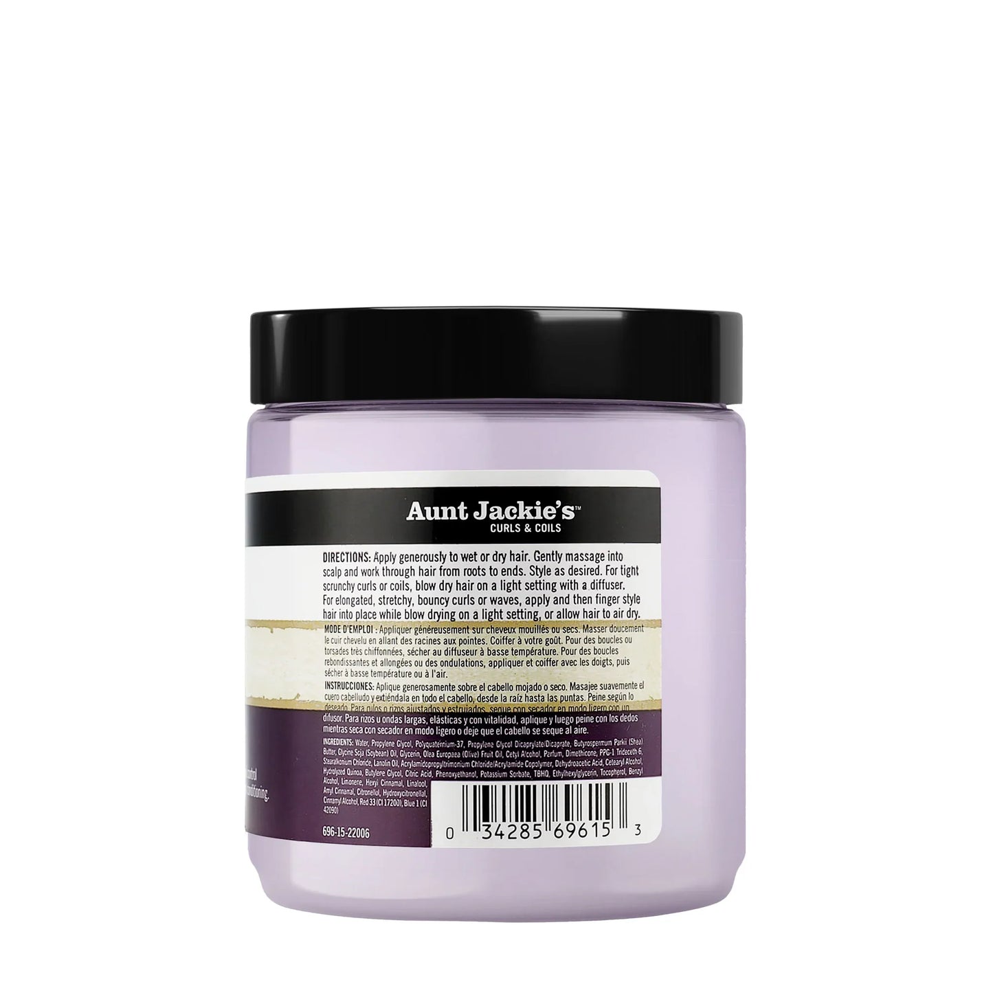 Curl La La® -  Creme Definidor Para Cachos, Waves  & Cabelos Crespos