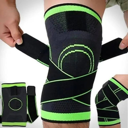 FlexShield™ - Joelheira de Suporte Ortopédica Ajustável