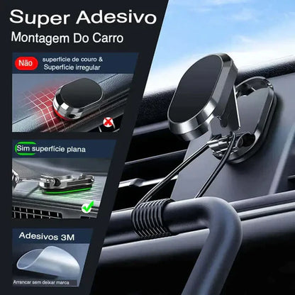 SMART MAGNET™ - SUPORTE MAGNÉTICO PARA TELEFONE CELULAR PARA CARRO