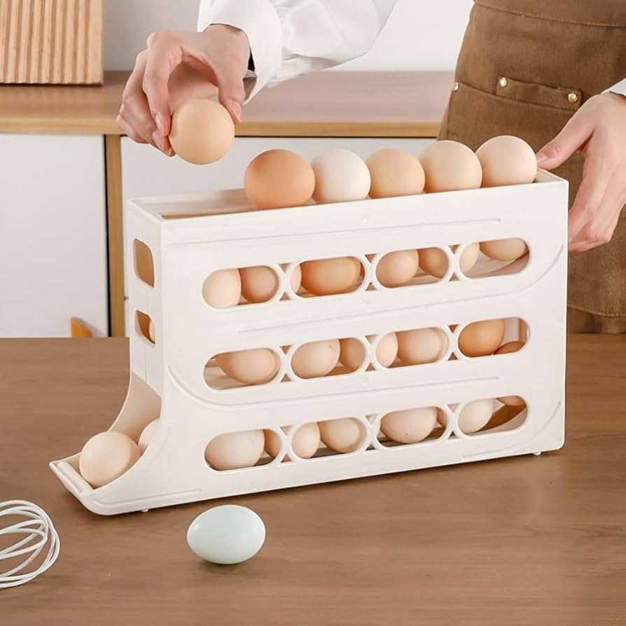 Rolovo®- Porta Ovos de 4 NÍveis