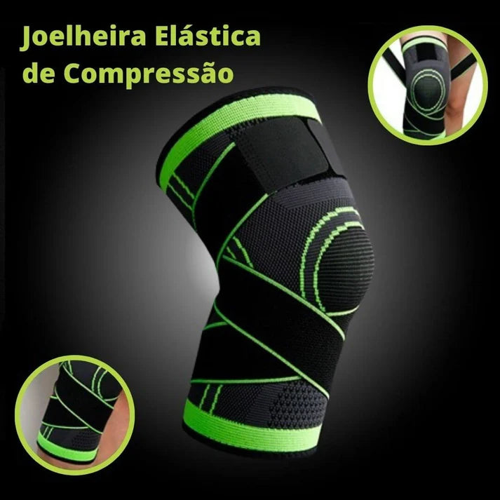 FlexShield™ - Joelheira de Suporte Ortopédica Ajustável