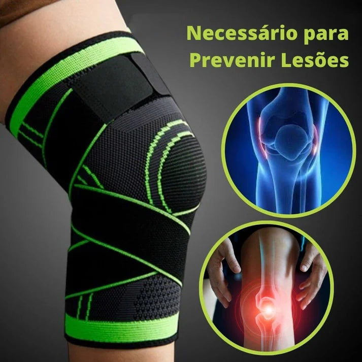 FlexShield™ - Joelheira de Suporte Ortopédica Ajustável