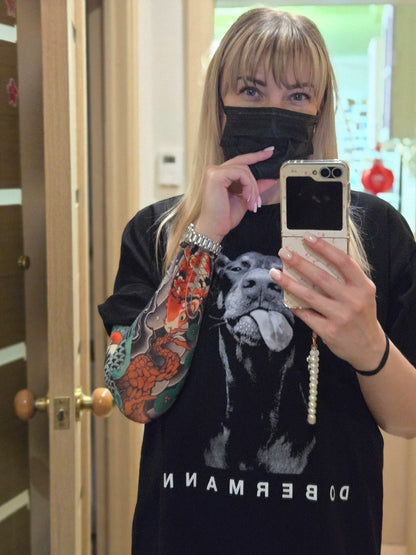 TattooWear® - Manga Elástica Tatuagem Realista