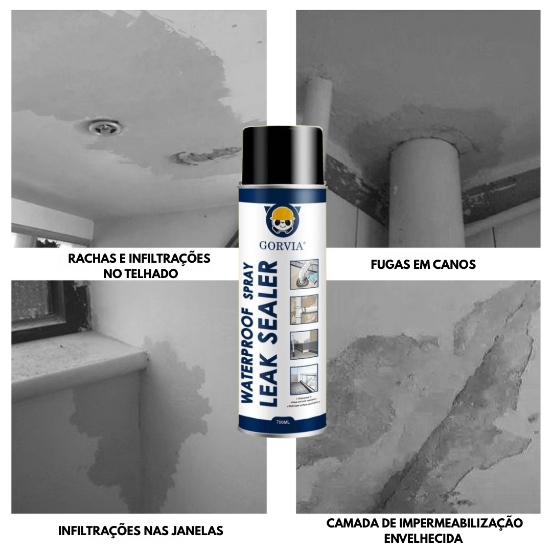 AquaFix® – Spray Impermeabilizante para Infiltrações