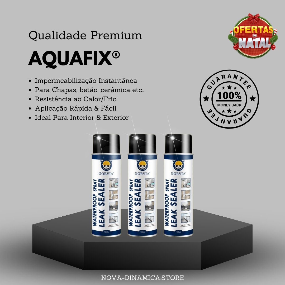 AquaFix® – Spray Impermeabilizante para Infiltrações