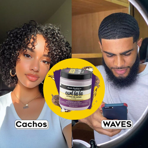 Curl La La® -  Creme Definidor Para Cachos, Waves  & Cabelos Crespos