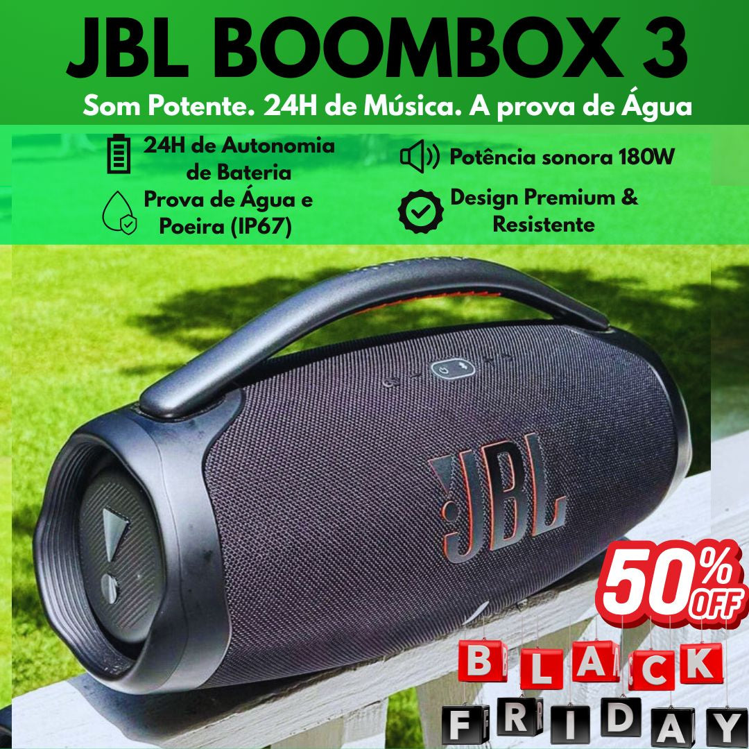 JBL BOOMBOX 3 | BLUETOOTH SPEAKER