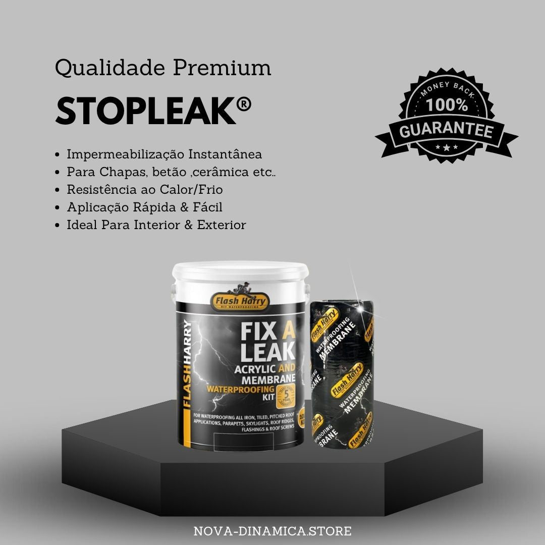 StopLeak Max® – Tinta Impermeável Anti-Infiltração