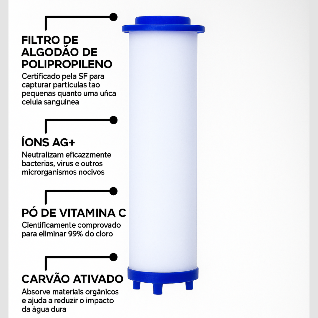 Chuveirão®- Chuveiro com filtro