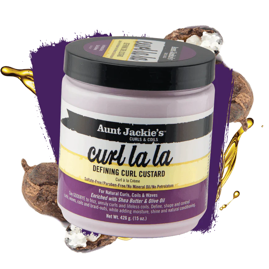 Curl La La® -  Creme Definidor Para Cachos, Waves  & Cabelos Crespos