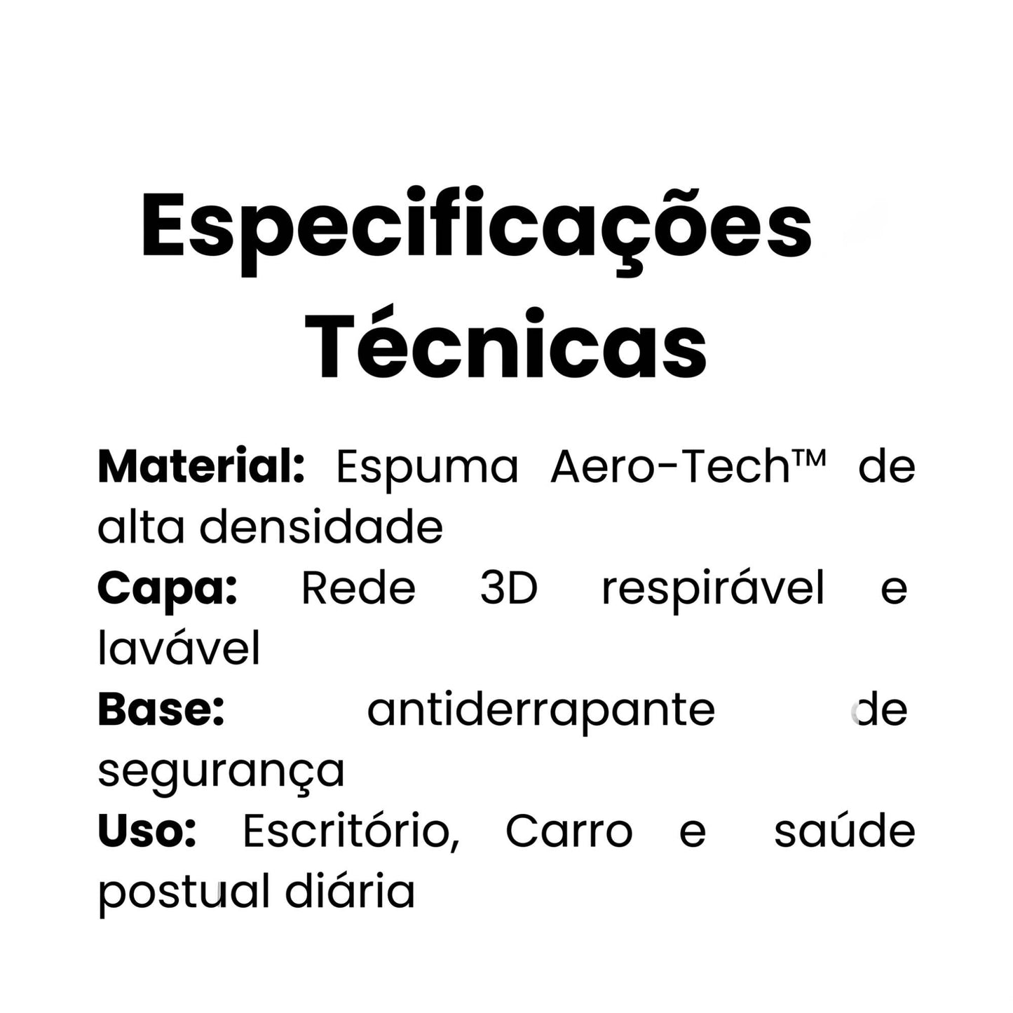 Core™ – Almofada de Descompressão Ortopédica