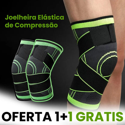 FlexShield™ - Joelheira de Suporte Ortopédica Ajustável