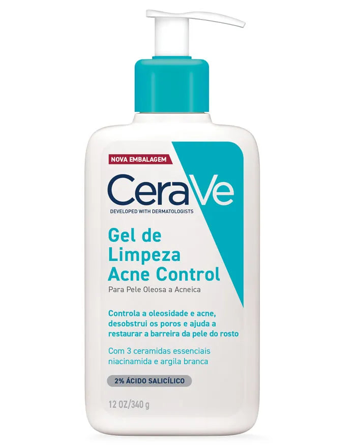 Cerave™ - Gel de Limpeza Acne Control Facial